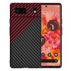 Husa pentru Google Pixel 6, Techsuit, Carbonite FiberShell Vortex, Rosie