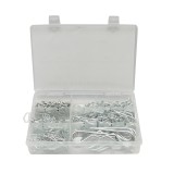 Trusa cu agrafe de siguranta 250 piese, set asortat Breckner Germany