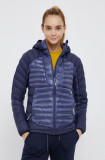 Columbia geacă W Labyrinth Loop Hooded Jacket femei, culoarea bleumarin 1955323