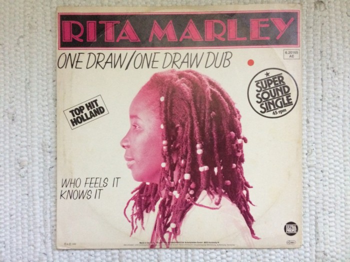 rita marley one draw dub Who feels it knows It 1982 disc 12&quot; vinyl muzica reggae
