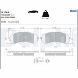 DELPHI LP2506 set placute frana,frana disc