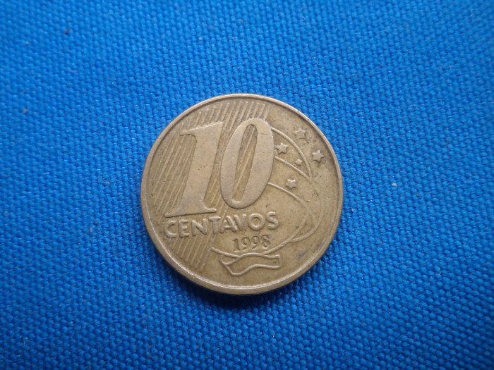 10 CENTAVOS 1998/BRAZILIA