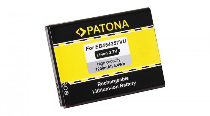 Samsung Galaxy Pocket GT-S5300 Plus GT-S5301 Young Y 1200mAh Li-Ion Baterie / Baterie - Patona