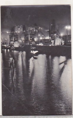 bnk cp Constanta - Noaptea in port - circulata foto