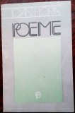 IOAN FLORA - POEME (ANTOLOGIE 1975-1993) [pref. ALEXANDRU CISTELECAN / FCR 1993]