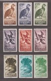 Fernando Poo 1964 - Francolin cu g&acirc;t inel, Rate Mallards, Marele Touraco Albastru, 3 Serii, MNH, Nestampilat