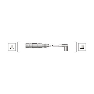 MAGNETI MARELLI 941319170111 Set cablaj aprinder