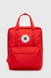 Cumpara ieftin Converse rucsac culoarea rosu, mare, neted