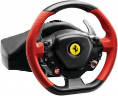 Volan gaming Thrustmaster 4460105 Ferrari 458 Spider Xbox One Negru/Rosu foto