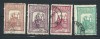 ROMANIA 1906 &ndash; TESATOAREA, EMISIUNE DE BINEFACERE, serie stampilata, SD176, Stampilat