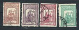 ROMANIA 1906 &ndash; TESATOAREA, EMISIUNE DE BINEFACERE, serie stampilata, SD176, Stampilat