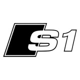 Sticker Auto Audi S1