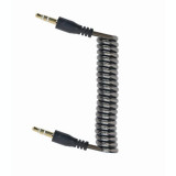 Cumpara ieftin 3.5 mm stereo spiral audio cable 1.8 m Gembird CCA-405-6