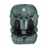 Scaun auto pentru copii Benevento Green Pine cu isofix i-Size 15 luni-12 ani 76-150 cm certificat R129, Lorelli