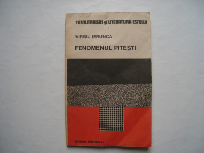 Fenomenul Pitesti - Virgil Ierunca foto