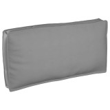 VidaXL Pernă pentru șezut / spătar din paleți Gri 120 x 60 x 12 cm