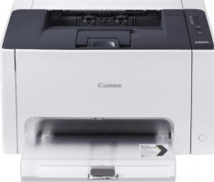 Imprimanta laser color Canon LBP7010C, A4, 16 ppm, Retea (Alb) foto