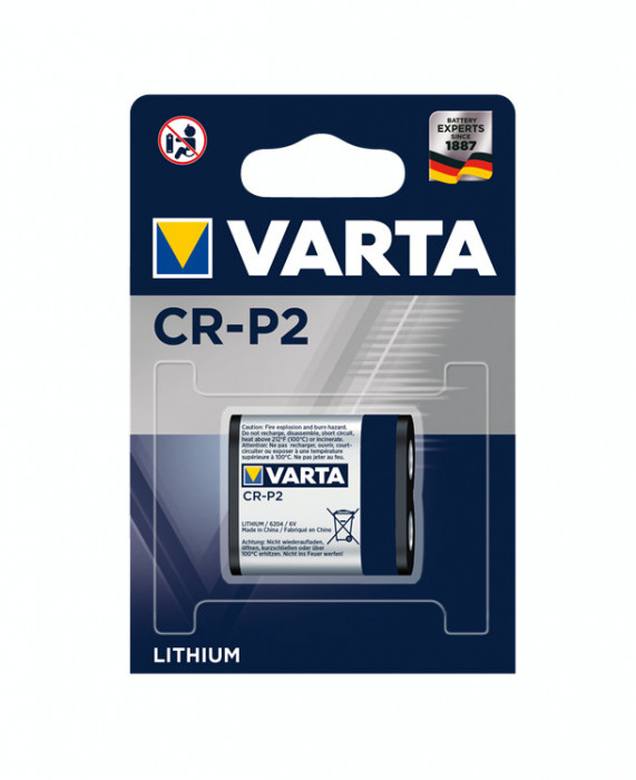 Baterie Varta CR-P2 6V litiu blister 1 buc.