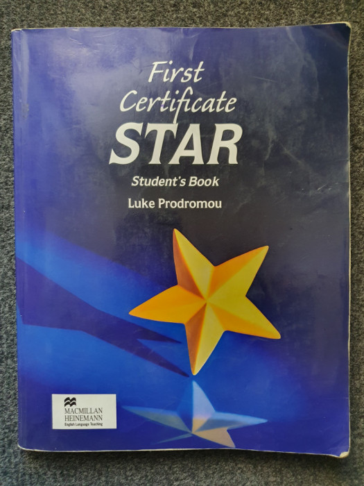 FIRST CERTIFICATE STAR - Student&#039;s Book