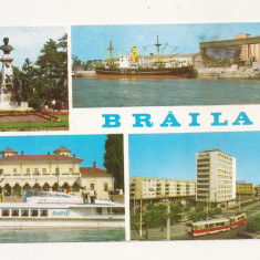 RF14 -Carte Postala- Braila, circulata 1970