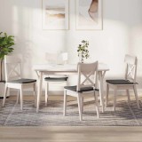 vidaXL Perne de Șezut 4 pcs Gri deschis 40 x 40 x 3 cm 42015224