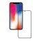 Folie de protectie, flippy, pentru iphone 15, tempered glass, hd, acoperire completa, protectie anti-praf pentru difuzor, margini negre, transparent