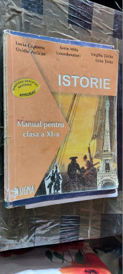 ISTORIE CLASA A XI A - COPOERU PECICAN MITU TARAU EDITURA SIGMA foto