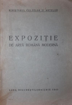 EXPOZITIE DE ARTA ROMANA MODERNA foto