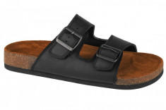 Papuci flip-flop Skechers Krevon-Wanson 204094-BLK negru foto