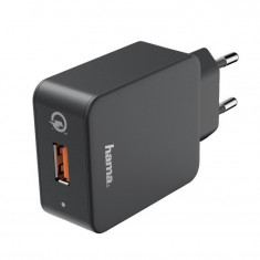 Incarcator Hama Qualcomm Quick Charge 3.0 Negru 42504438