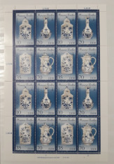 Coala timbre MNH - Germania / DDR - 1989 - Meissner Portelan foto