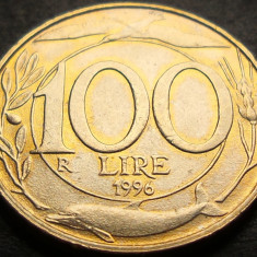 Moneda 100 LIRE - ITALIA, anul 1996 * cod 4053