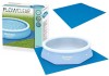 Prelata Protectie Baza Piscina Bestway 58002, 396x396cm, Multifunctionala, PVC, Izolatie Termica