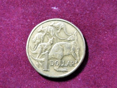 AUSTRALIA 1984 1 dollar - Elizabeth II (292) foto