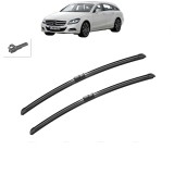 Cumpara ieftin Set 2 Stergatoare MERCEDES-BENZ CLS Shooting Brake (X218) 2012-2017, parbriz, Bosch Aerotwin