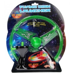 Disc zburator luminos cu dispozitiv de lansare, 25 cm