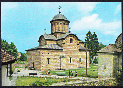 AMS - ILUSTRATA 642 CURTEA DE ARGES - BISERICA DOMNEASCA (SEC.XIV), NECIRCULATA foto