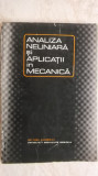 Dan Pascali - Analiza neliniara si aplicatii in mecanica, 1977