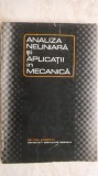 Dan Pascali - Analiza neliniara si aplicatii in mecanica (vezi detalii pentru livrare in tara), 1977