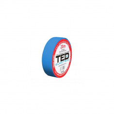 Banda electroizolatoare TED 19mm x 20metri albastra foto