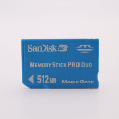 Card memorie SanDisk Memory Stick Pro Duo Magic Gate 512 MB