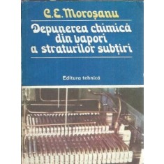 Depunerea chimica din vapori a straturilor subtiri - Constantin Morosanu