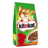 Hrana Uscata pentru Pisici cu Vita si Legume Kitekat, 1.8 kg, Hrana Pisici, Hrana pentru Pisici, Hrana Uscata Pisici, Hrana Uscata pentru Pisici, Hran