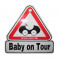 Semn de masina Baby on Tour REER 80210