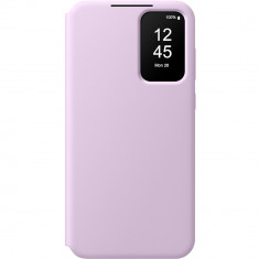 Husa de protectie Samsung Smart View Wallet Case pentru Galaxy A35 5G, Lavanda