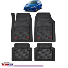 Covorase Auto TeamCar&reg; Tip Tavita Compatibile Mazda Premacy Generatia I (1999&ndash;2005) Negru Material Rezistent