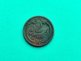 2 Heller 1912 Austria-stare buna-