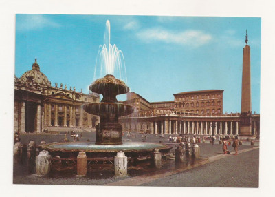 FA40 -Carte Postala- ITALIA - Roma, Fontana del Bernini, necirculata foto