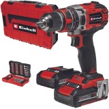 Einhell TP-CD 18/50 Li-i BL +39 PXC - Masina de gaurit si insurubat cu percutie cu 2 acumulatori Li-Ion 18 V 2 Ah 50 Nm motor fara perii led iluminare