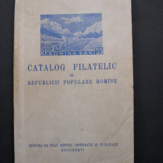 Catalog filatelic al R.P.R. 1957